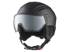 CRIVIT Damen Herren Skihelm mit selbsttönendem Visier (schwarz, M/L) - B-Ware
