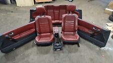 Original Renault Megane II CC Cabrio  Sitzbank Sitze Leder Rot