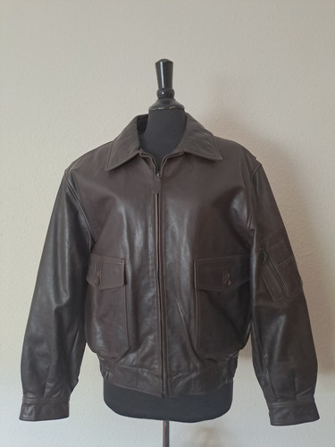 Herren piloten jacke leder - herren,