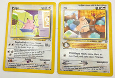 Pokemon Karte TCG Piepi+Pii