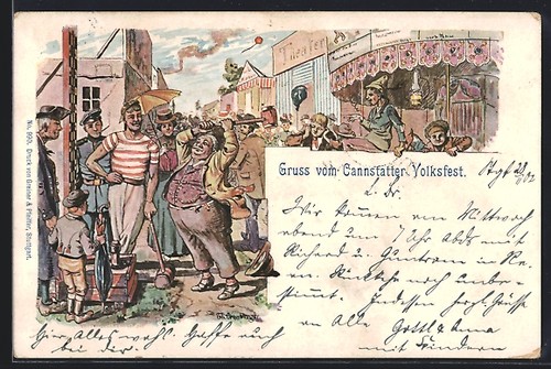Lithographie cannstatt - lithographie,