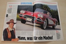 Auto Bild 42/1992 Chevrolet Corvette C1 in einer seltenen Vorstellung auf 3 Seit