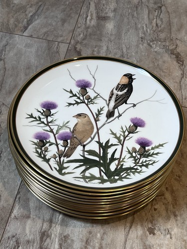 Franklin porcelain songbirds - franklin,
