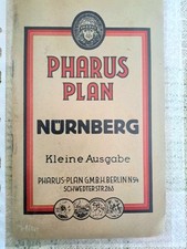 Pharus Plan Nürnberg 1937