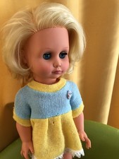 Schöne DDR Puppe 70-er Jahre 50 cm, sauber und gepflegt