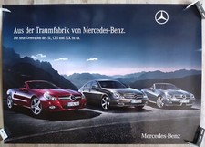 Mercedes CLS, SL R 230, SLK R 171, Plakat Poster,   Großformat ca. 59 x 83 cm