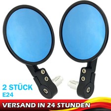 1 Paar Blau Glas Motorrad