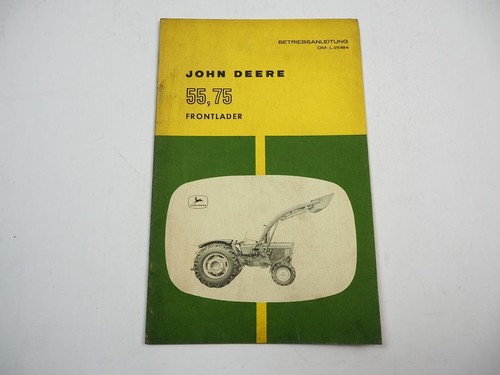 John deere frontlader f - 55, 75