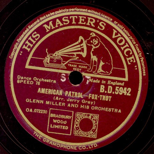 Glenn miller american patrol - glenn, /