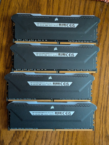 Corsair vengeance rgb pro 32gb - corsair,