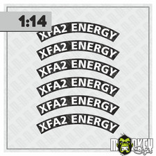 XFA2 Reifenaufkleber 1:14 6er