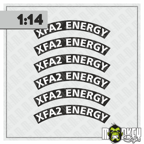Xfa2 reifenaufkleber 6er - 1:14,