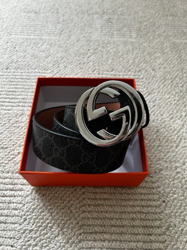 Gucci gürtel grau schwarz - gucci, grau/schwarz
