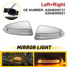 2x Für Mercedes W204 S204 C-Klasse 2007-2011 Spiegel Blinker Spiegelblinker