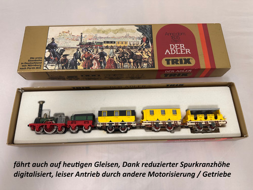 Trix adler zugset anno 1835 - anno,