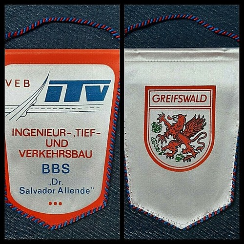 Rar orig ddr - wimpel, veb