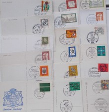 Erstausgabestempel 1969-1972 Zerstörer Hamburg 100 Jahre Reichsgründung Bonn 