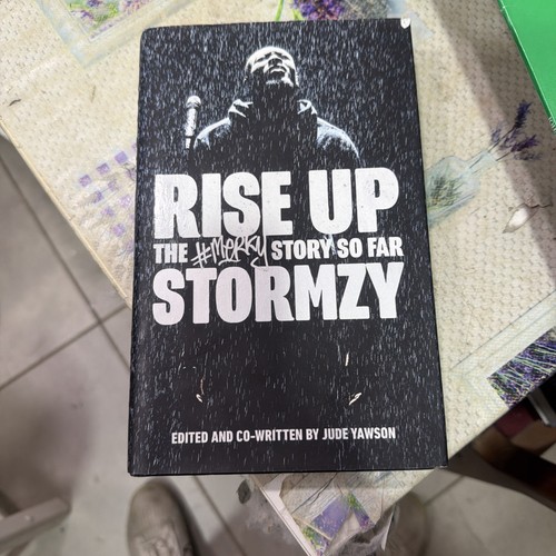 Stormzy signed book new - new, rise