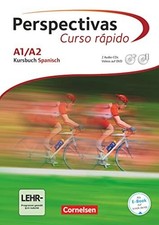 Perspectivas - Curso rápido - A1/A2: Kursbuch mit Buch Cornelsen Verlag