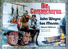 JOHN WAYNE Die Comancheros A0-FILMPOSTER XL German 2-Sheet WA ´72 Top-Zustand