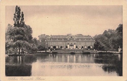 Düsseldorf benrath - ak, düsseldorf-benrath