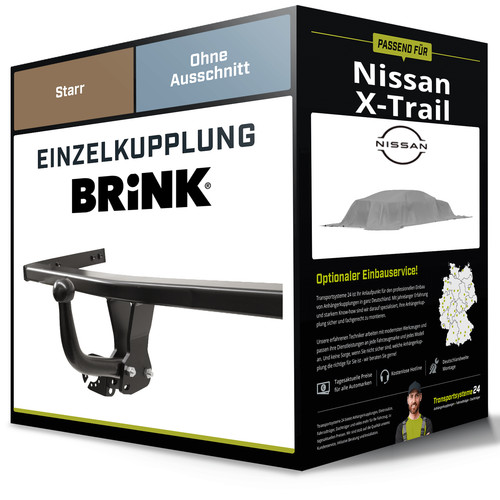 Starre anhängerkupplung für - starre,