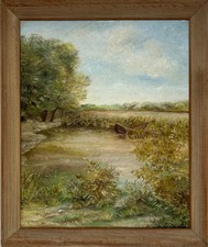 Ölbild Postimpressionist