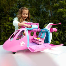 Barbie Traumflugzeug mit Puppe