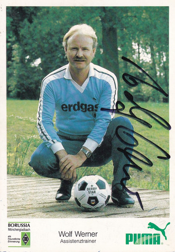 Autogramm wolf werner - -,