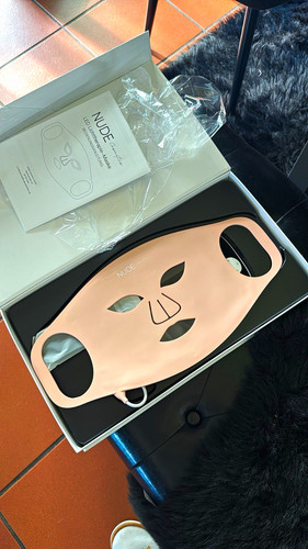 Nude led lichttherapie maske - led,