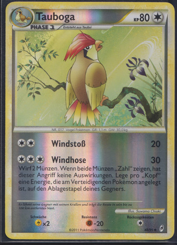 Tauboga reverse holo - 48/95,