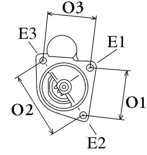 Anlasser starter cargo - starter, f