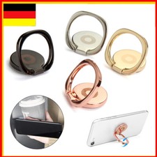 Metall Handyhalter Ring 360 Rotation Ständer Halterung Fingerring rund für Handy