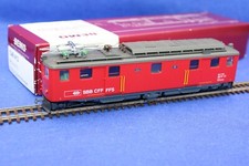 Bemo 1246413 Spur H0m SBB De 4/4  913 Adhäsions-Gepäcktriebwagen in rot/Neu/OVP