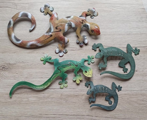 Schöne gecko eidechsen - schöne,
