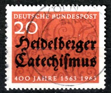 Bund / BRD MiNr. 396 ʘ, Vollstempel "Köln" / Heidelberger Katechismus