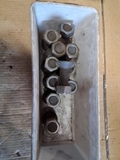 10 Stück Pflugschrauben DIN 11014 mit 2 Nasen 16x50 