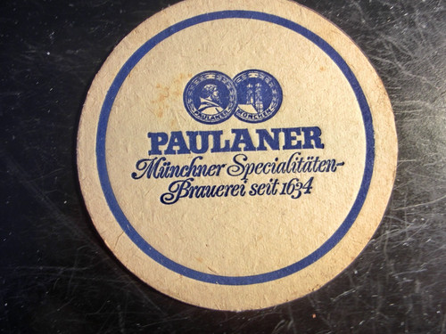 Bierdeckel brd paulaner bier - brd,