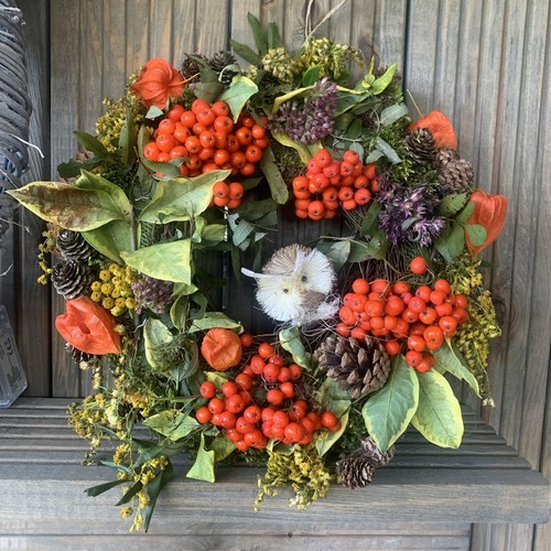 Herbst türkranz naturkranz - türkranz,