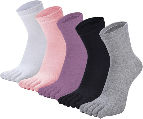 Paar baumwolle zehensocken - 5,