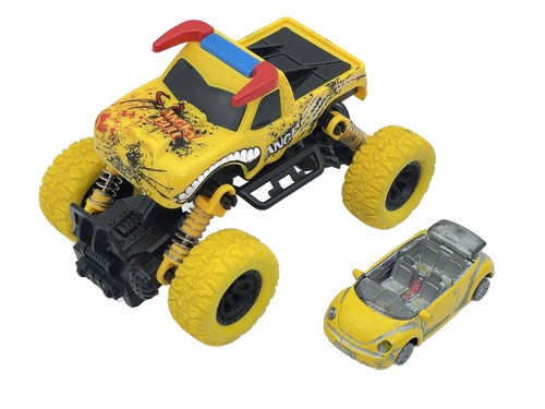 Set monster truck angry - set,