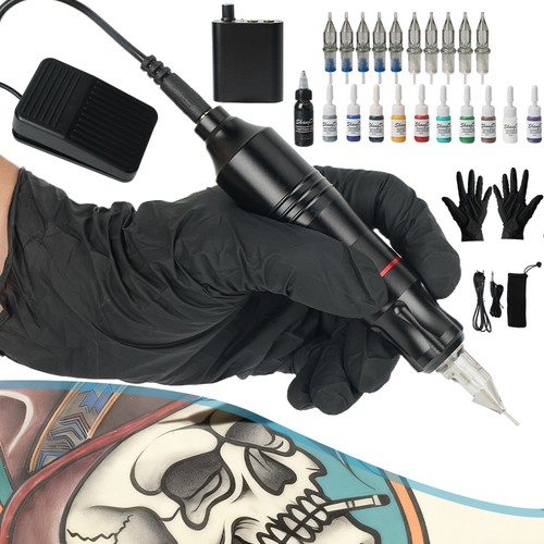 Komplettes tattoo maschine set - komplettes,