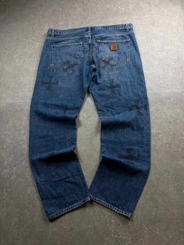 Carhartt custom jeans - *custom*, chrome