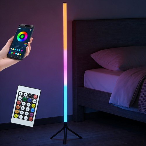 Led stehlampe wohnzimmer rgb - stehlampe,