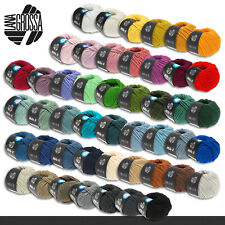 Lana Grossa 50 g Mille II Mischgarn Wolle Häkeln Stricken 47 Farben