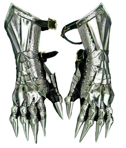 Mittelalter nazgul handschuhe - mittelalter,