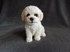 Bichon Frise Hund Figur Deko Gartenfigur
