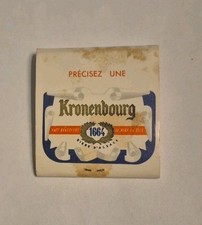 VTG Matchbook Kronenbourg 1964