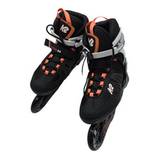 K2 Skates Damen Inline Skates Alexis 80, Schwarz - Orange, Gr. 39