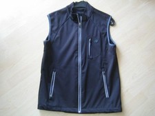 1 Herren Laufweste Softshell TCM COOL RUNNING GR. M schwarz  100% Polyester